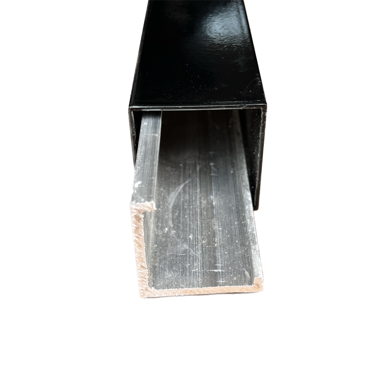 2.5" L-Post for our patented I-Fence no dig aluminum fence installation (Corners only)