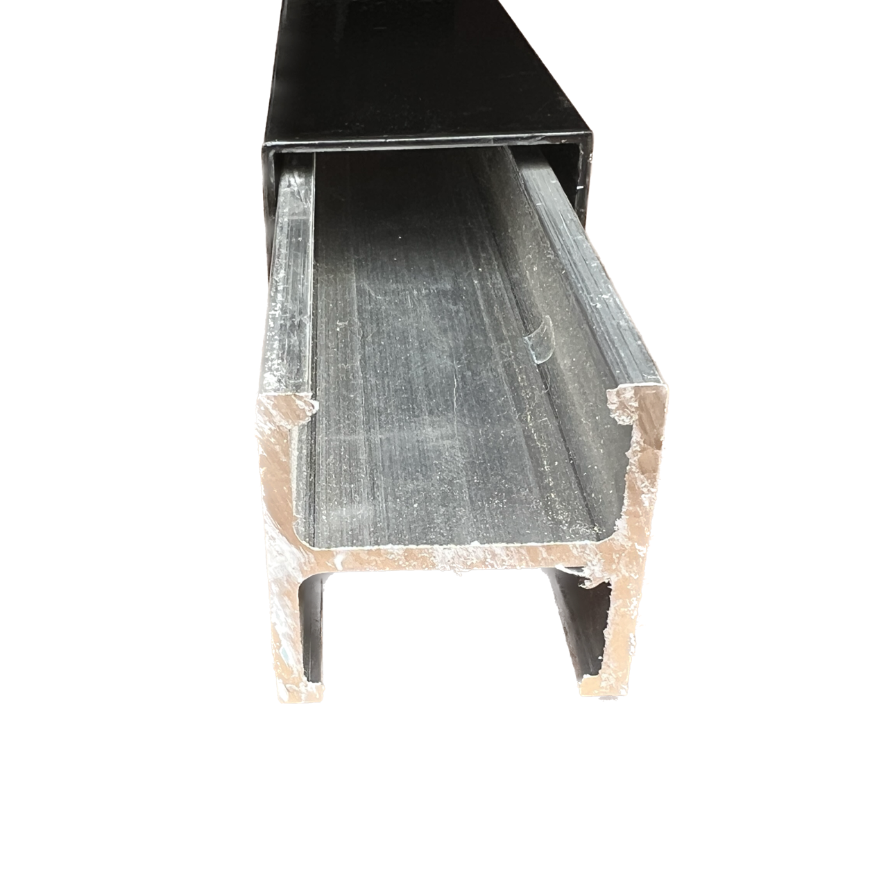 2.5" i-Post for our patented I-Fence no dig aluminum fence installation (End, Line, Gate)