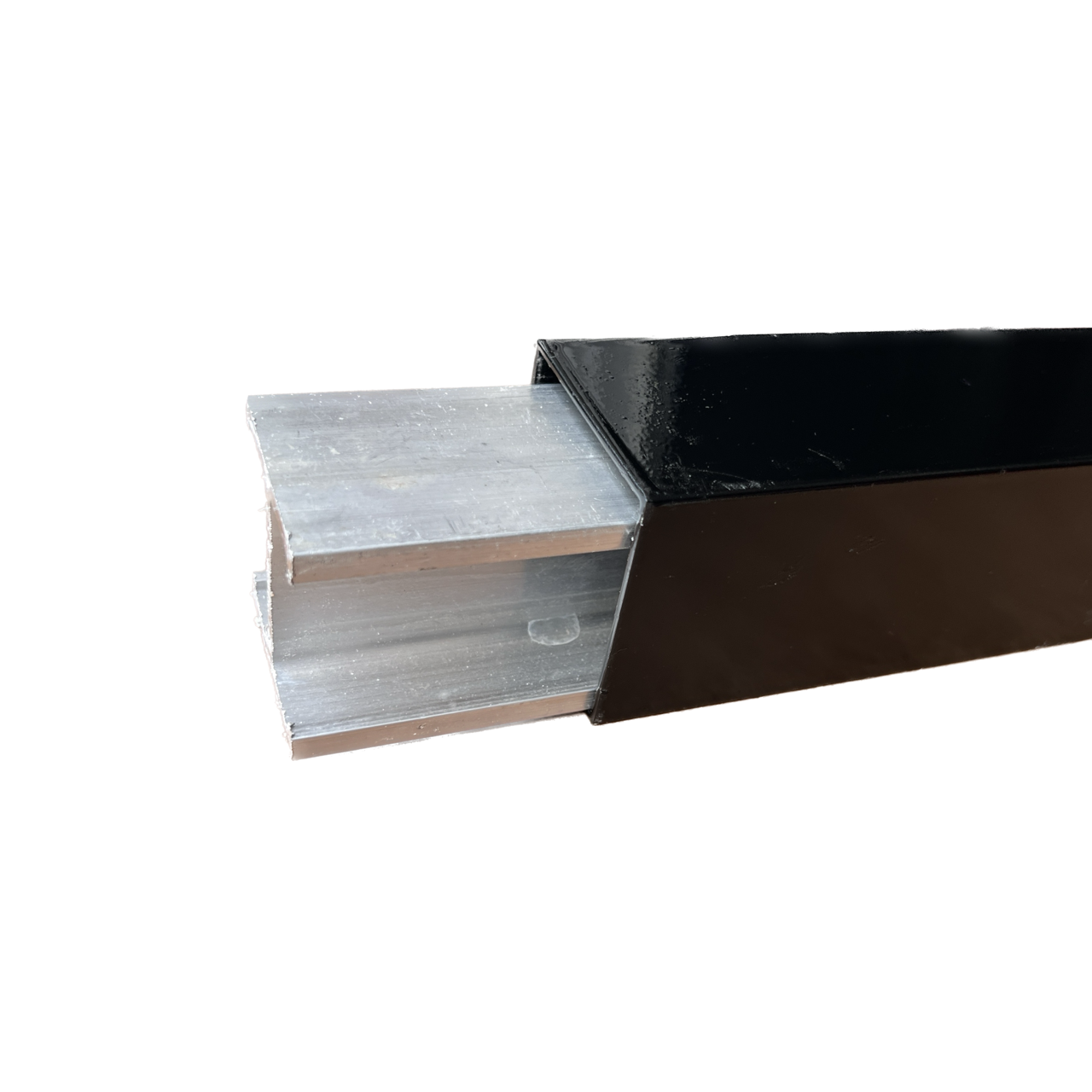 2" i-Post for our patented I-Fence no dig aluminum fence installation (End, Line, Gate)