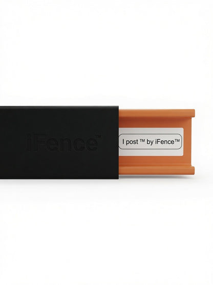 2.5"  i-Post™ for our patented I-Fence no dig aluminum fence installation (End, Line, Gate)